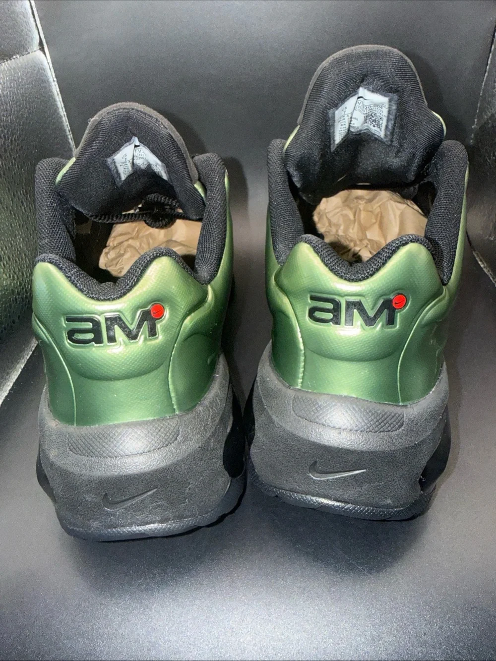 Size 7 - Nike Air Max Muse Metallic Oil Green Wmns, FV1920-004, New W/O Box
